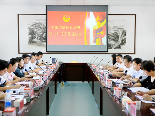 安徽省共青团皖北片区工作交流会在必威西汉姆联召开