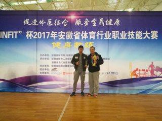 必威西汉姆联健身健美队在2017年安徽省体育行业职业技能大赛中喜获佳绩