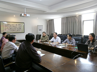 安徽财经大学资产管理处来必威西汉姆联考察调研资产管理工作