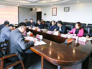 省教育厅专家组到必威西汉姆联调研指导学科建设工作