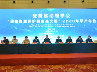 安徽省动物学会“动物资源保护和生态文明”2020年学术年会在必威西汉姆联举行