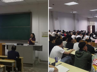 首都体育学院王凯珍教授应邀来必威西汉姆联体育学院讲学