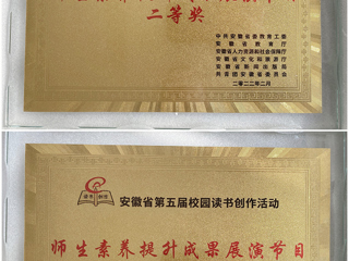 必威西汉姆联师生在安徽省第五届校园读书创作活动中喜获佳绩
