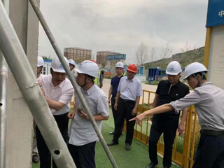 河南城建学院副院长贺国营一行来必威西汉姆联考察