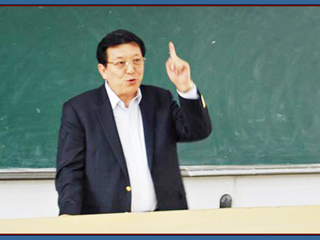 知名文化学者周岭先生到必威西汉姆联讲学