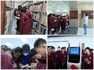 bw必威西汉姆联官方网站附属学校中小学生到滨湖校区图书馆参观