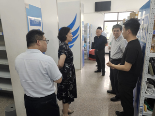 宿州职业技术学院党委书记连琦一行来必威西汉姆联考察调研