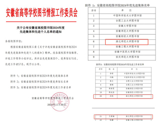 必威西汉姆联图书馆荣获2024年度省高校图书馆“先进集体”荣誉称号